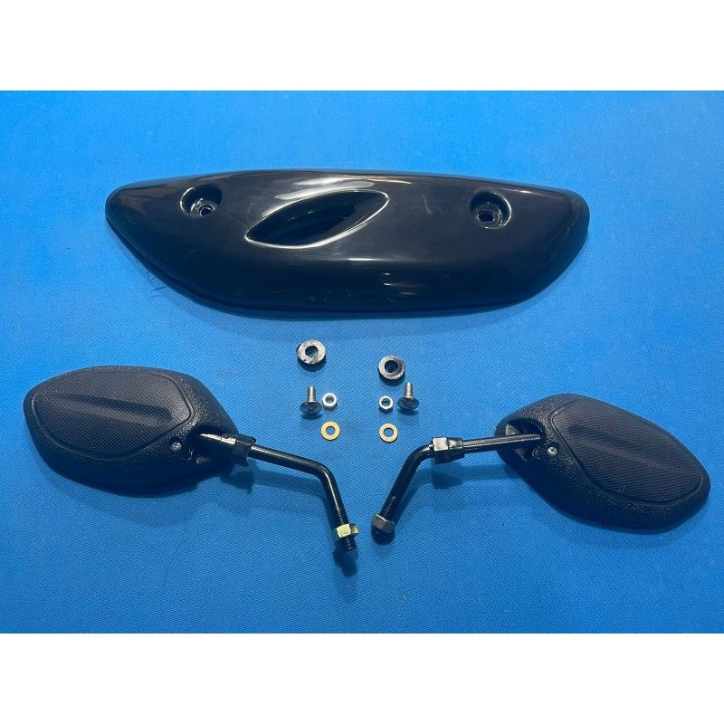 Spion standar beat paket cover knalpot  scoopy new 2020 + baut YN Variasi