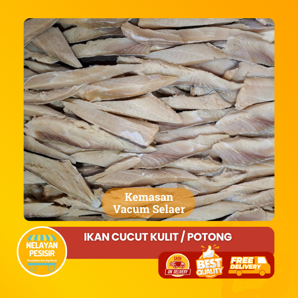 

Cucut Asin Fillet Premium – Ikan Asin Siap Olah Tanpa Pengawet