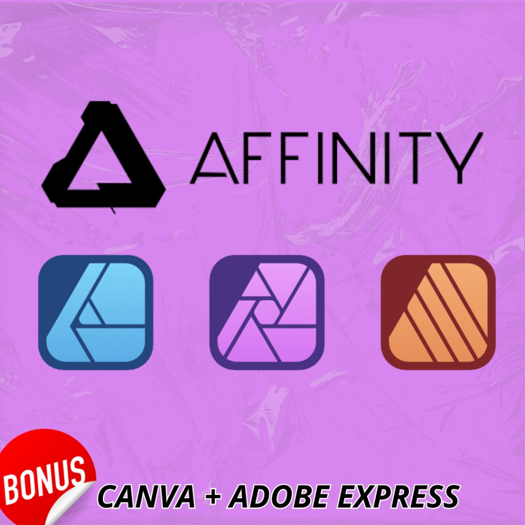 Affinity Designer V2 | Include 3 Aplikasi Affinity