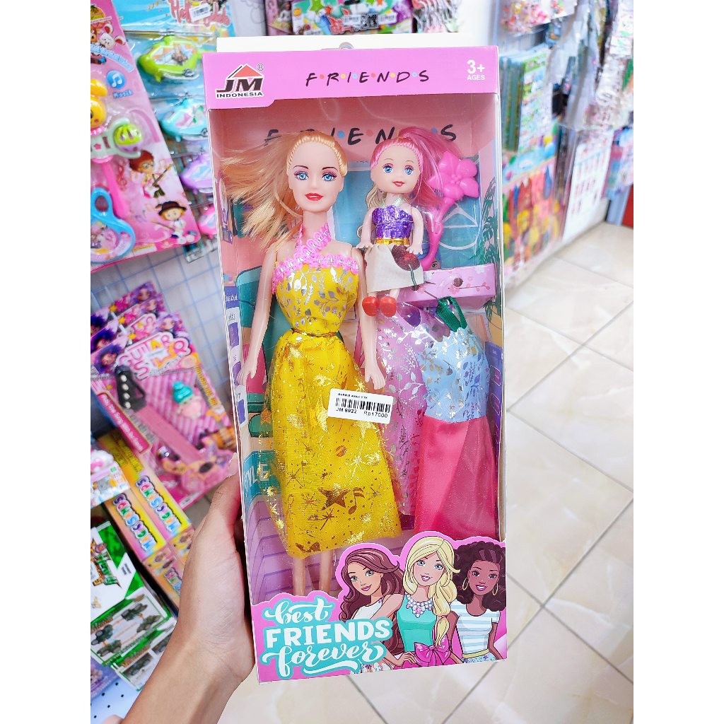 JM 9922 Mainan Boneka Barbie Free Barbie Kecil Cantik