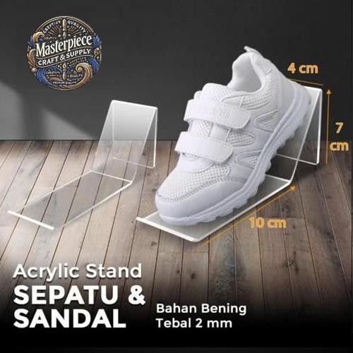 AKRILIK STAND SEPATU/ ACRYLIC DISPLAY STAND SEPATU