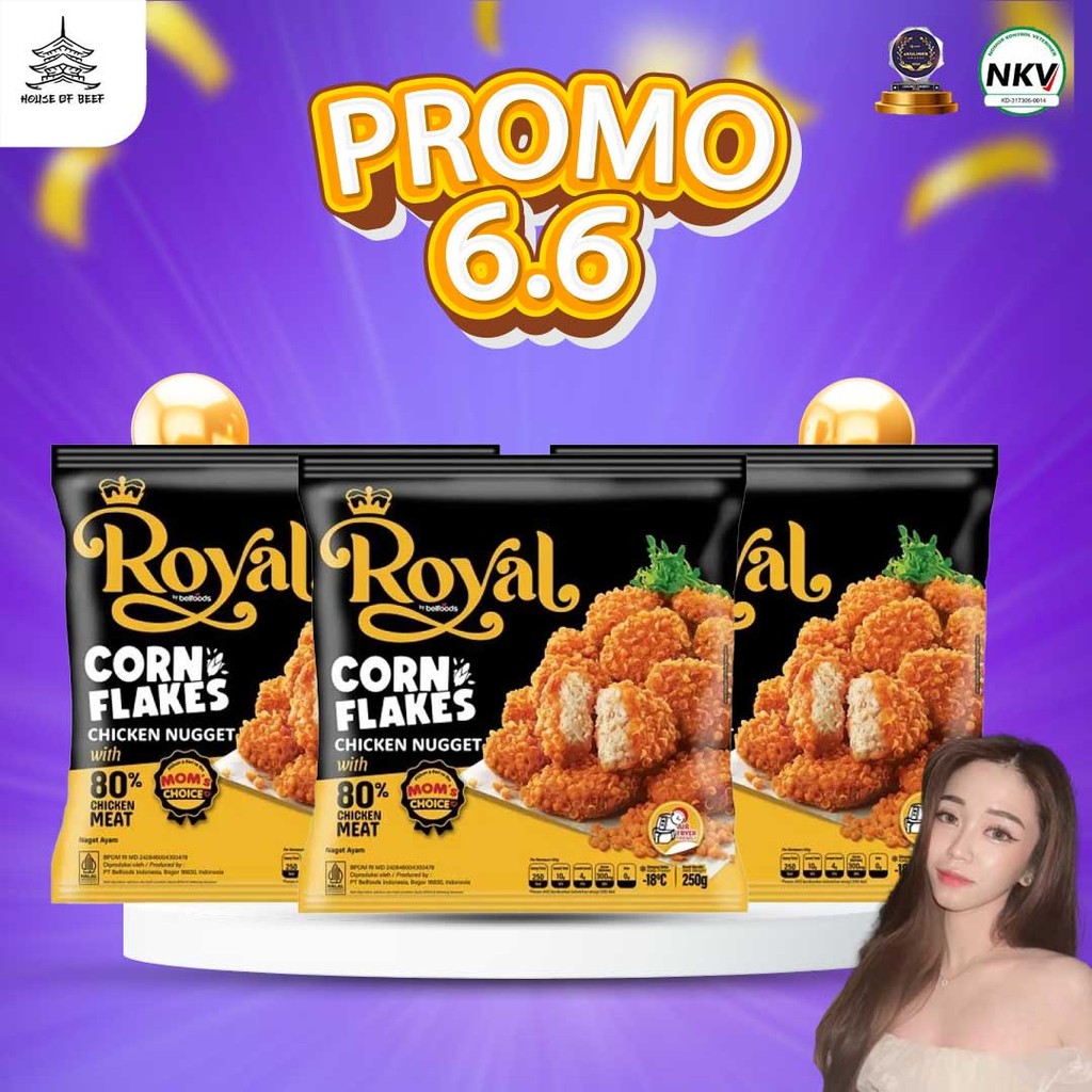 

{Bunddle 3}NAGET ROYAL CORNFLAKES