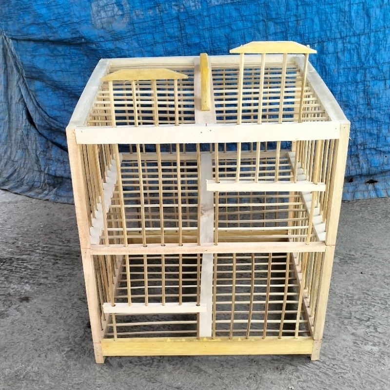 {AMBRUKAN}DONDANG KANDANG BURUNG 1PASANG 2 PINTU MODEL BELUM DI RAKIT DONGDANG KANDANG BURUNG DARA M
