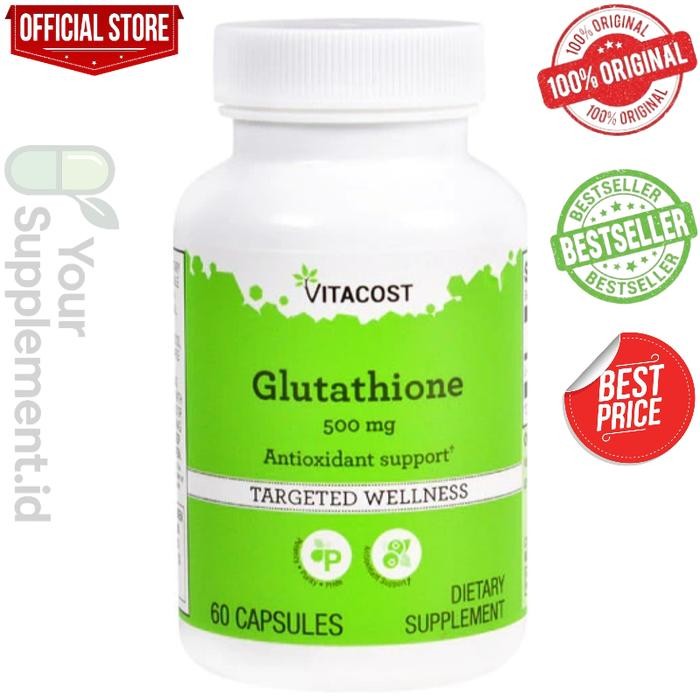 Jarrow glutathione reduced 500 mg isi 60 - vitacost 60