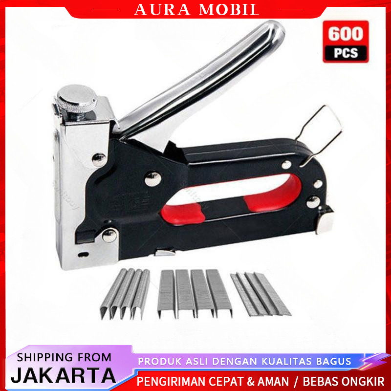 

3 In 1 Stapler Gun Staples Tembak Gun Tacker Powerfull Pistol Stapler Gratis 600 Staples Pistol Kuku Pistol Stapler Konstruksi Konstruksi Furnitur DIY Pelapis Pelapis Pistol Stapler Multifungsi Pistol Stapler /Aura Mobil