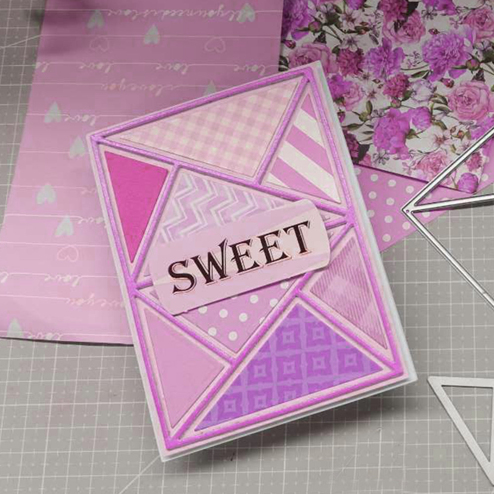 

Metal Cutting Dies New for Card Making Scrapbooking Border Background Slimline Die Cutter