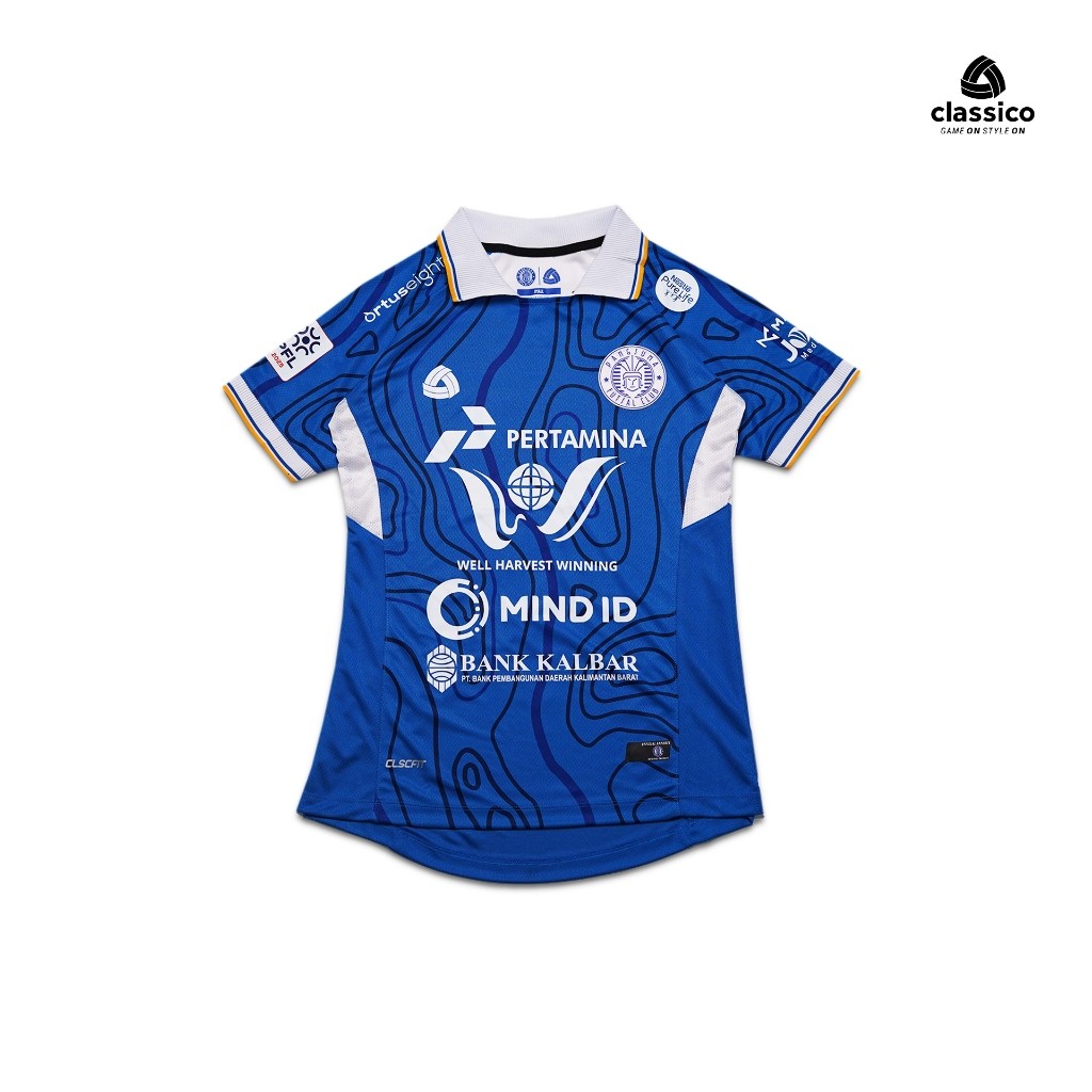 Classiconesia Jersey Sepak Bola Futsal Setelan BoxSet Pangsuma FC 24/25 Away Blue Biru