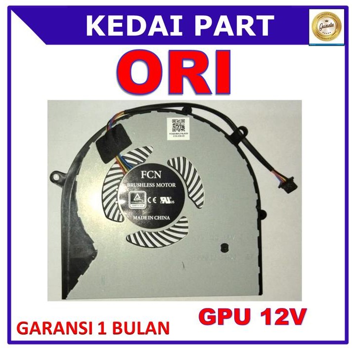 Fan Asus ROG Strix FX503 GL503VD GL703VD GL703VM GL503 GL703 12V PAIR - GPU