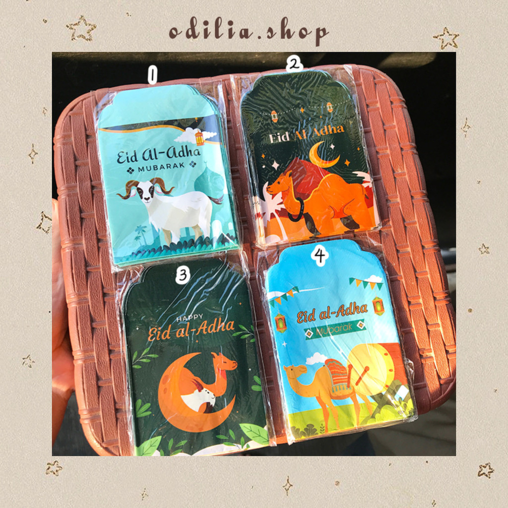 

Amplop Idul Adha 2025 isi 10 pcs Ukuran S Hari Raya Eid Al-Adha Mubarak Qurban Uang Thr Anak Muslim Kurban Banjar Bjb Banjarbaru Odilia.Shop