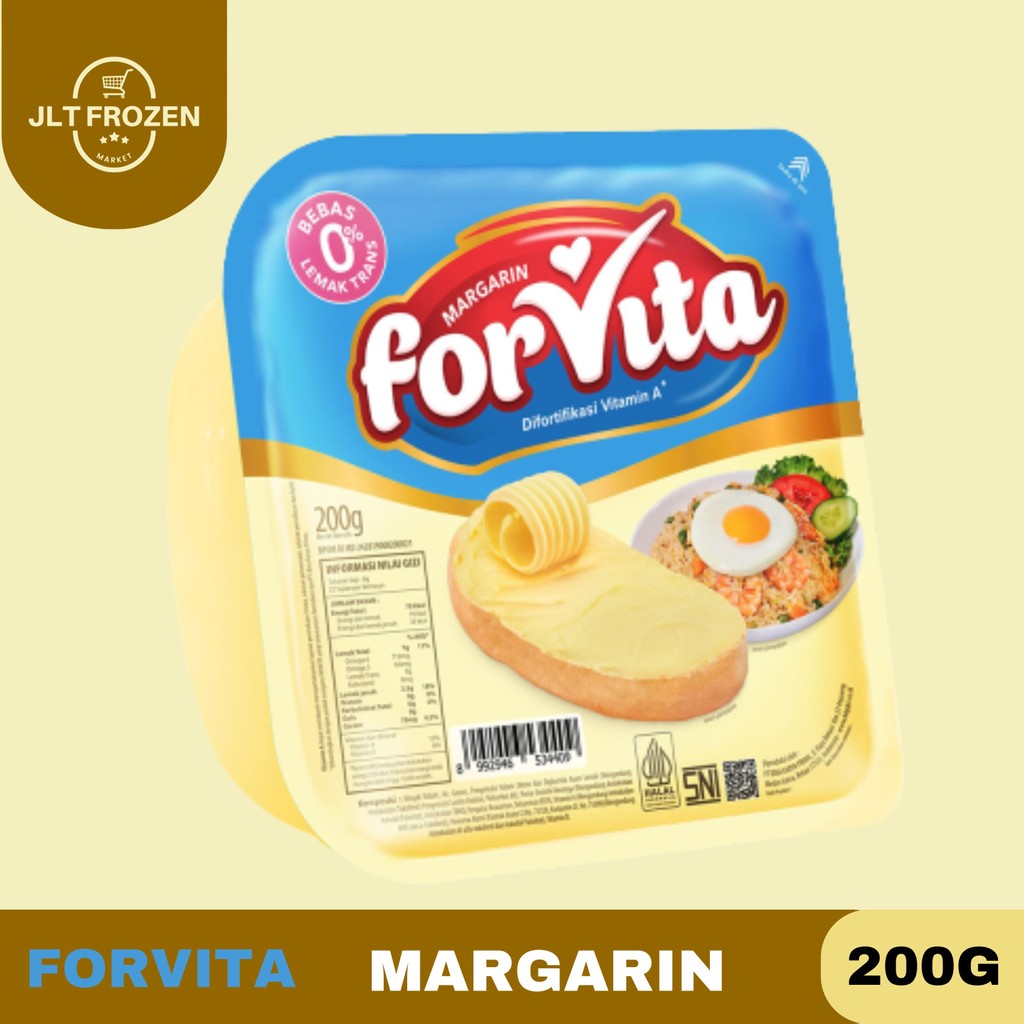 

Forvita Margarin 200g Kemasan Cup