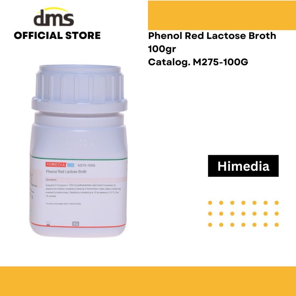 Phenol Red Lactose Broth 100gr Himedia
