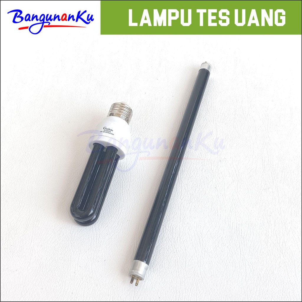 LAMPU TES UANG/LAMPU UV DETEKTOR / LAMPU PLC UV/LAMPU PENDETEKSI UANG ASLI/UV MONEY PLC