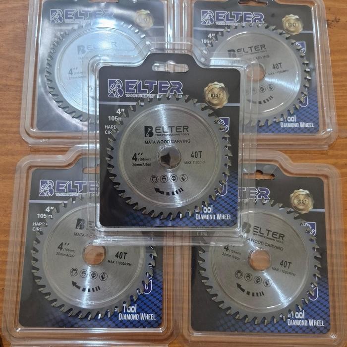 

Mata Potong Gerinda Belah Kayu 4" x 40T Multi cutter Belter circular saw blade 4 inch Mata Pisau Potong gerinda kayu
