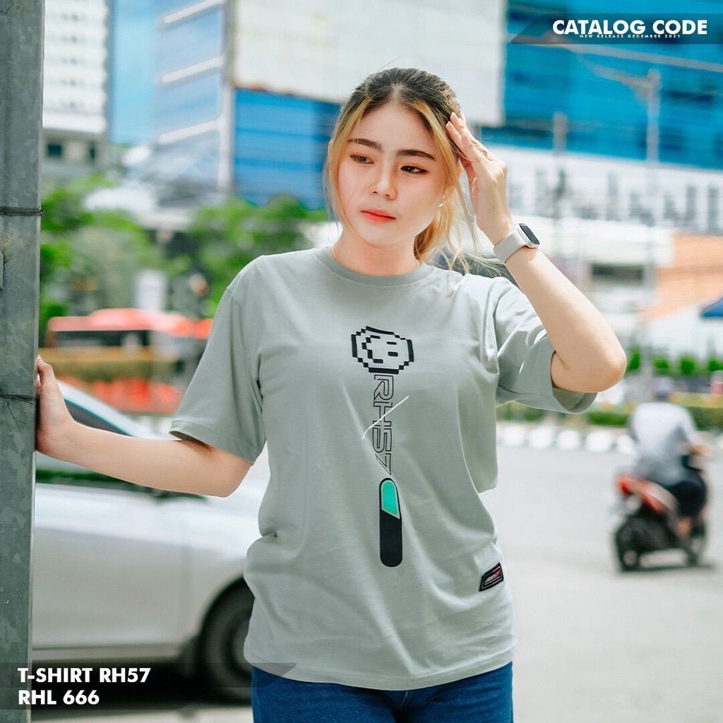 . RH57 TSHIRT RHL 666 KAOS PRIA WANITA