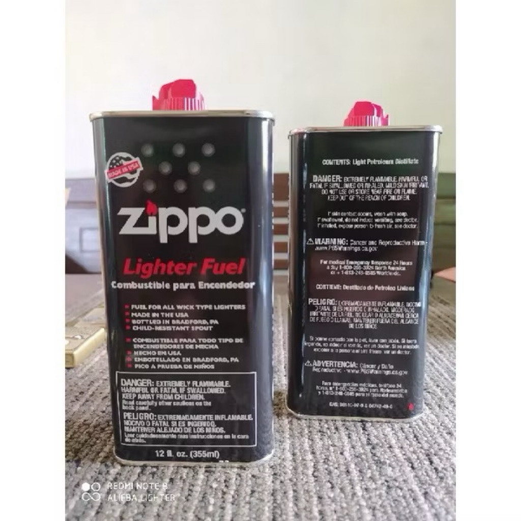 reffil korek zippo minyak zippo 355ml minyak jumbo lighter fluid