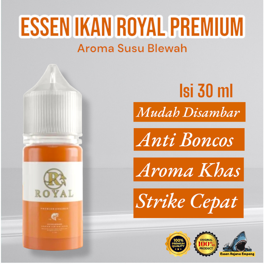 Raja Empang - 30 ml Essen premium royal AROMA SUSU BLEWAH essen ikan mas paling bagus buat lomba, ik