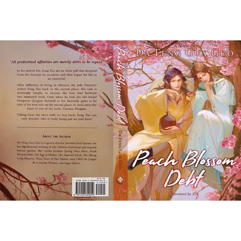 

Peach Blossom Debt English Novel Vol.1 by Da Feng Gua Guo Song Yao, Heng Wen Ancient Fantasy Danmei Fiction Book