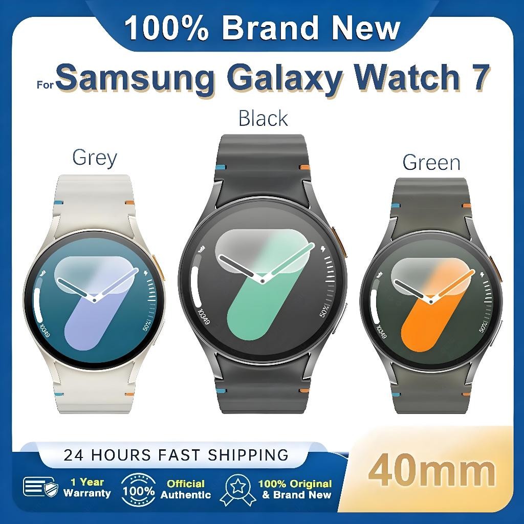 [ORI 100%]SAMSUNG Galaxy Watch 7 44MM Jam Tangan New Smartwatch Wanita Pria Waterproof GPS Bluetooth