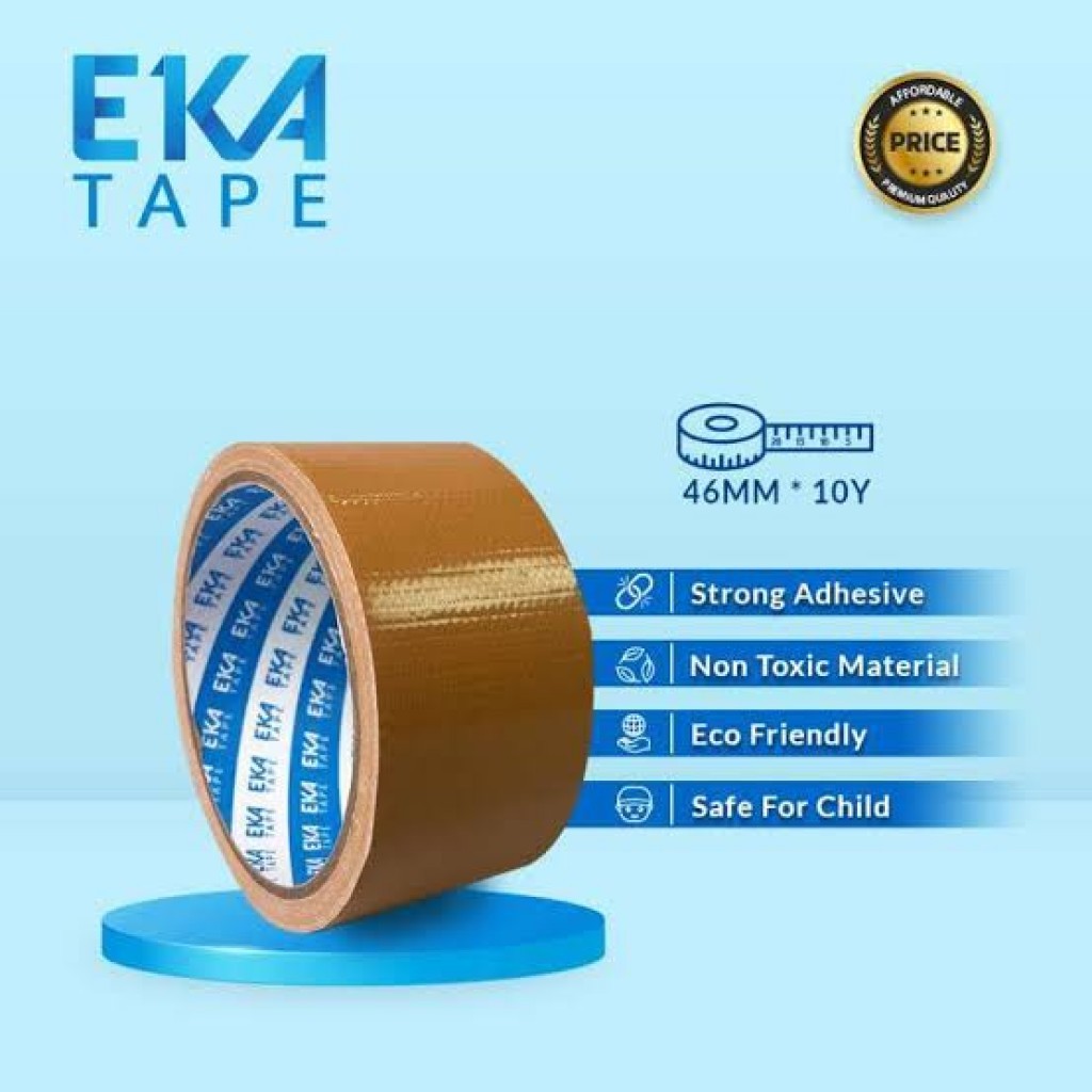 

[ATK] Eka Tape - Lakban Coklat | 46mm x 10 Y
