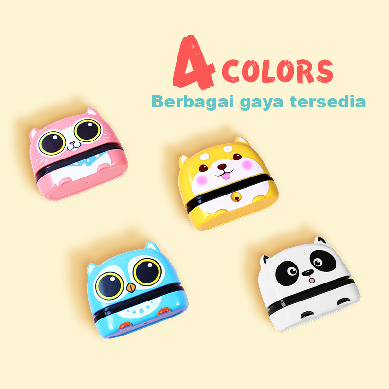 

Children's Name Seal Custom Double -layer black and white ink Student's Stamp Kindergarten Clothes Waterproof Name StickerStamp