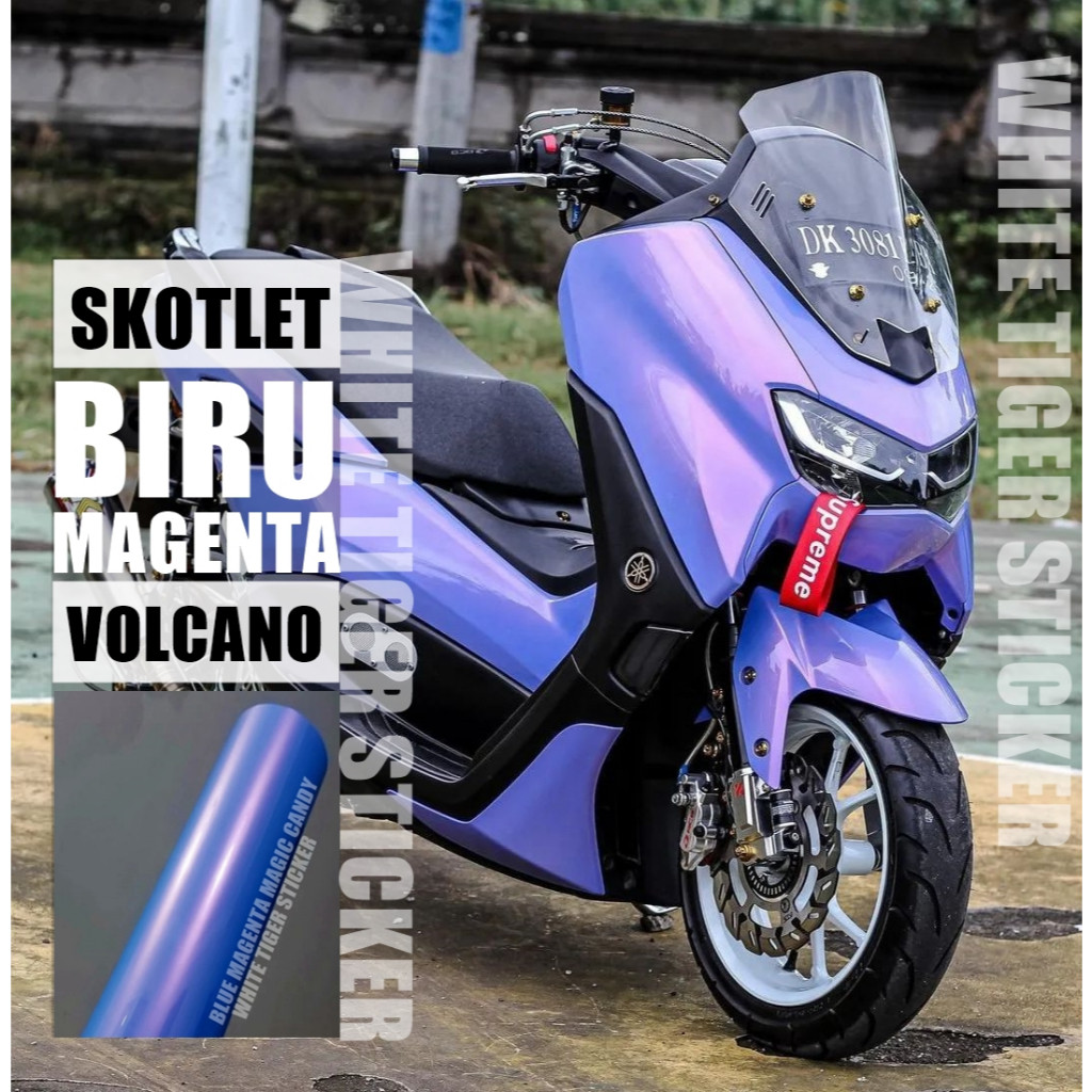 SKOTLET STIKER BIRU LEMBAYUNG SKOTLET BIRU MAGENTA MAGIC CANDY SKOTLET BIRU MUTIARA PINK SKOTLET BIR