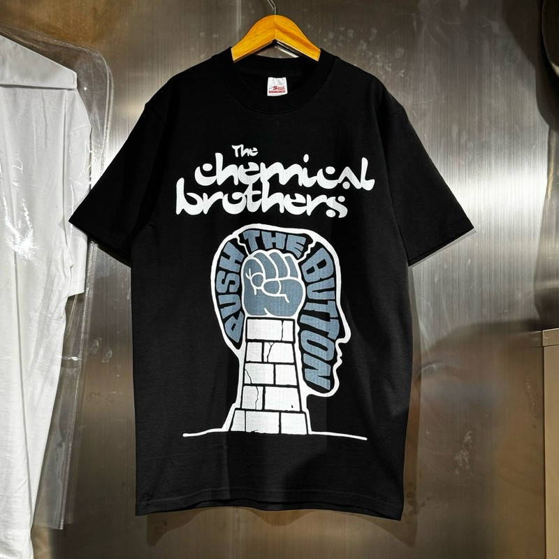 THE CHEMICAL BROTHERS - PUSH THE BUTTON TSHIRT BLACK