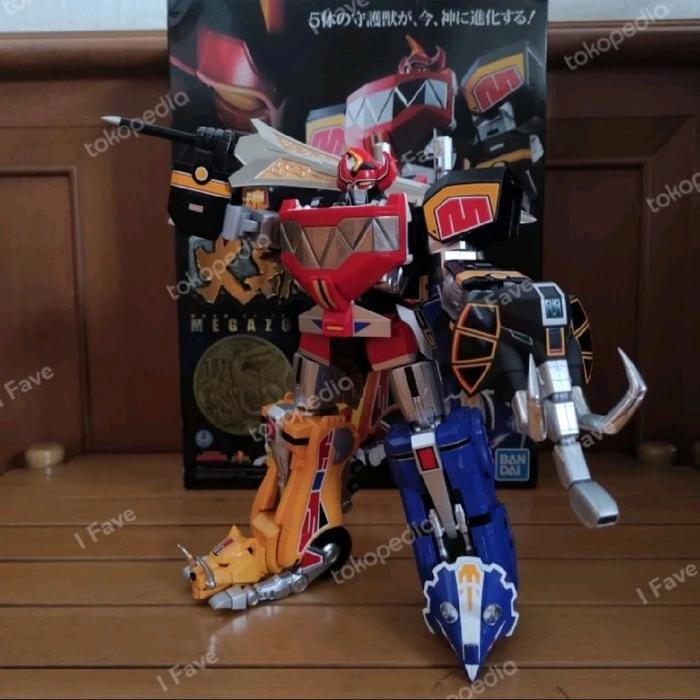 Bandai Soul Of Chogokin SOC GX 72 Daizyujin / Megazord - Kyoryu Sentai Zyuranger / Mighty Morphin Po