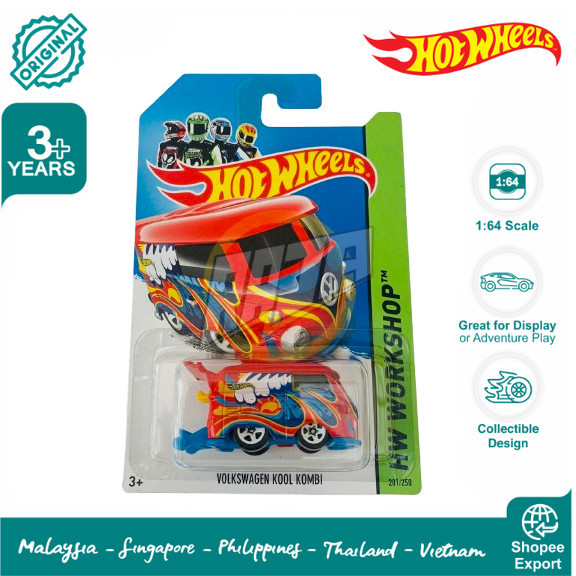 Hot Wheels Volkswagen Kool Kombi Red