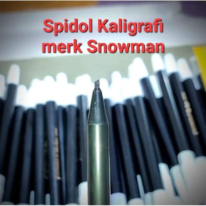 Spidol kaligrafi Merk snowman SNOWMAN SPIDOL