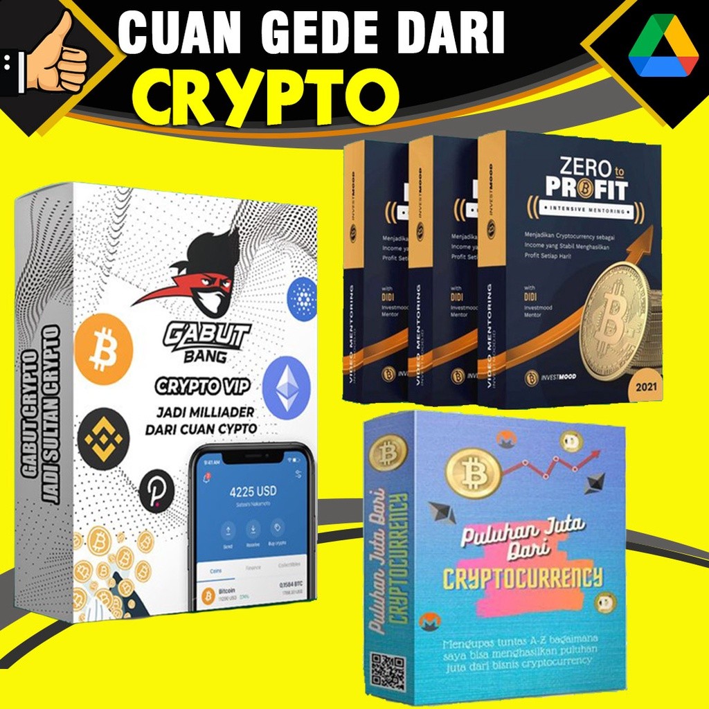Gabut Crpyto VIP - ZERO To Profit - Panduan Puluhan Juta dr Crypto Cara Pilih Koin Crypto yg Potensi