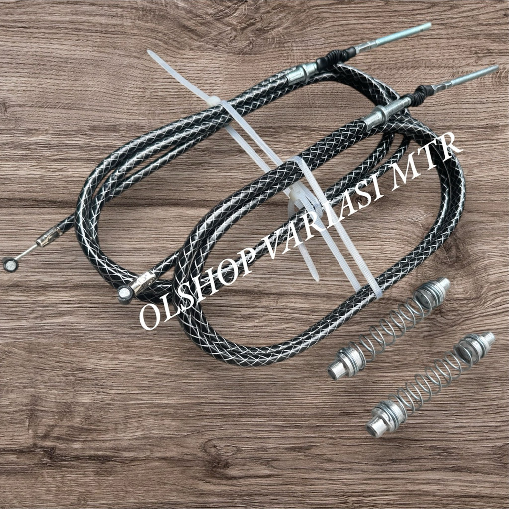 HARGA SATUAN KABEL SERAT TALI REM BELAKANG MOTOR HONDA VARIO PCX MIO BEAT SCOOPY DLL