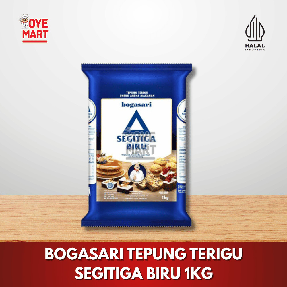 

BOGASARI TEPUNG TERIGU SEGITIGA BIRU 1KG BOGA SARI