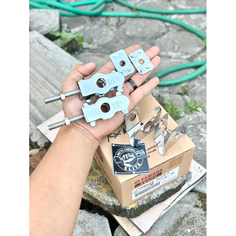 anting anting setelan rantai f1z r force1 fiz r fullset ring plat arm CHROME CELUP