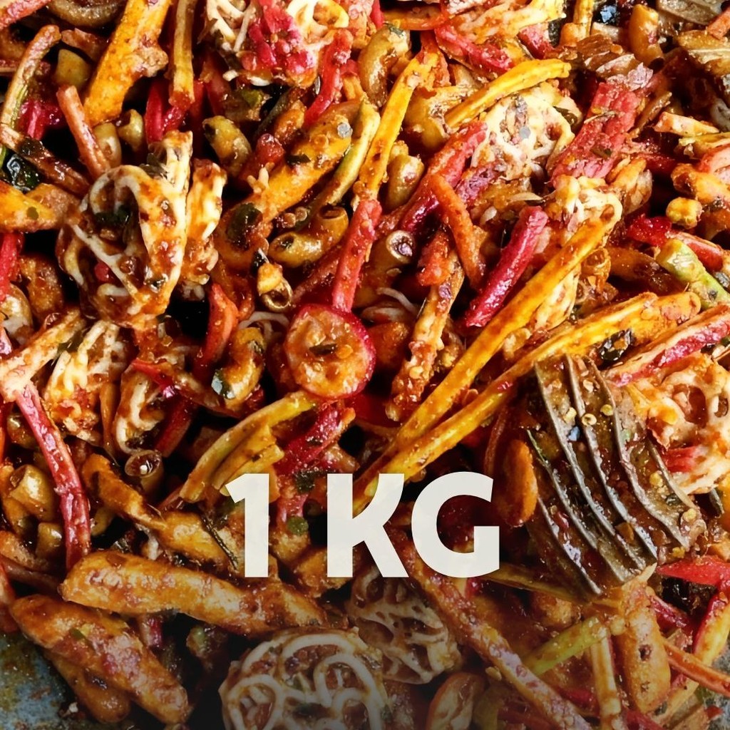 

[ 1KG/500GR/250GR ] Kerupuk Seblak Mix Super Pedas / Seblak Campur Pedas / Seblak mix/ seblak campur/ seblak pedas daun jeruk kemasan 500gr Kering Snack