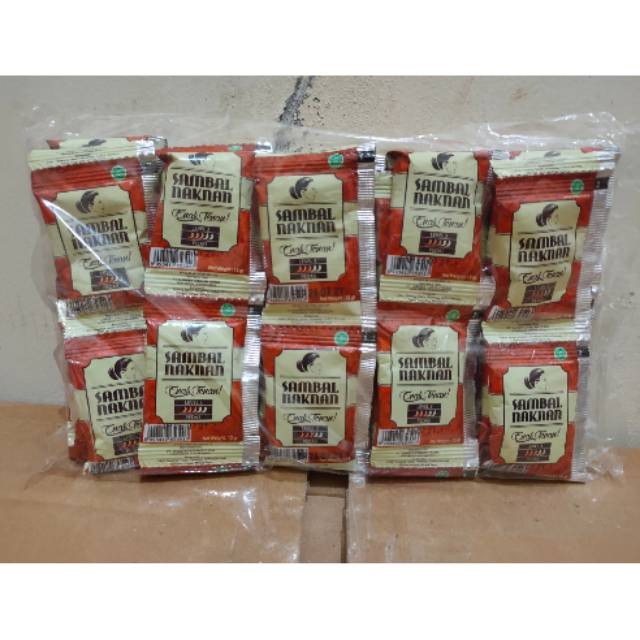 

Sambal Naknan sachet level 3