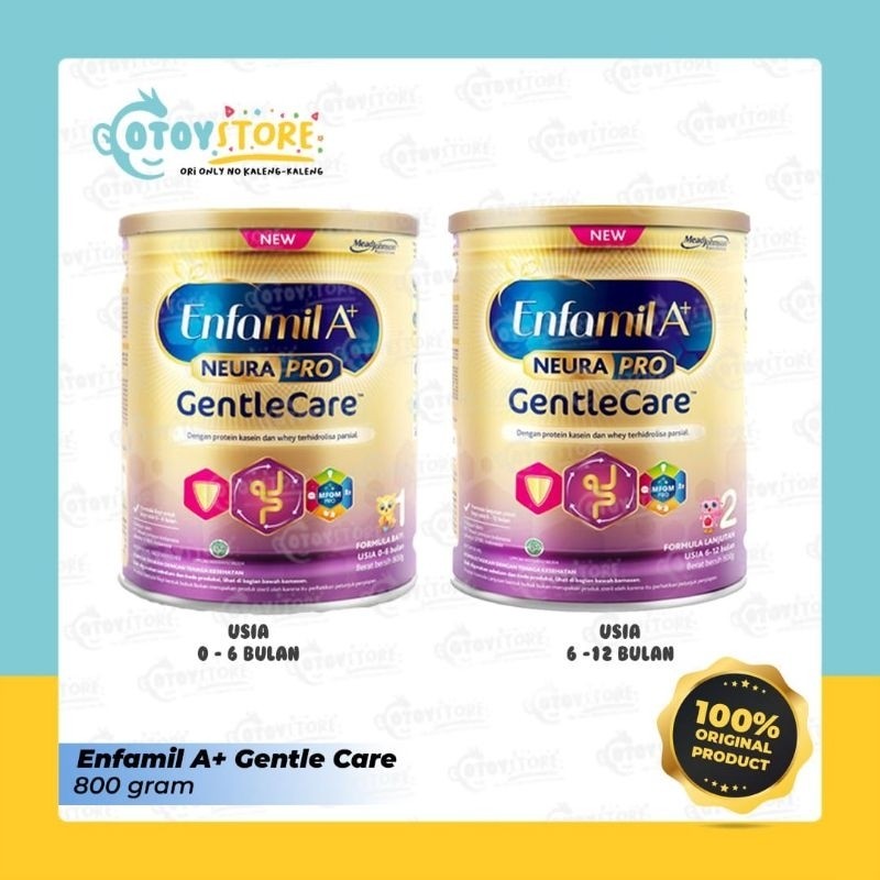 Promo Enfamil Gentle Care Tahap 1 Tahap 2 Enfagrow Tahap 3 800g