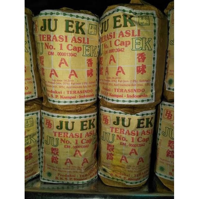 

Terasi Juek / Terasi Ju Ek Udang Asli Cap AAA 1 Pak ( 20 buah )
