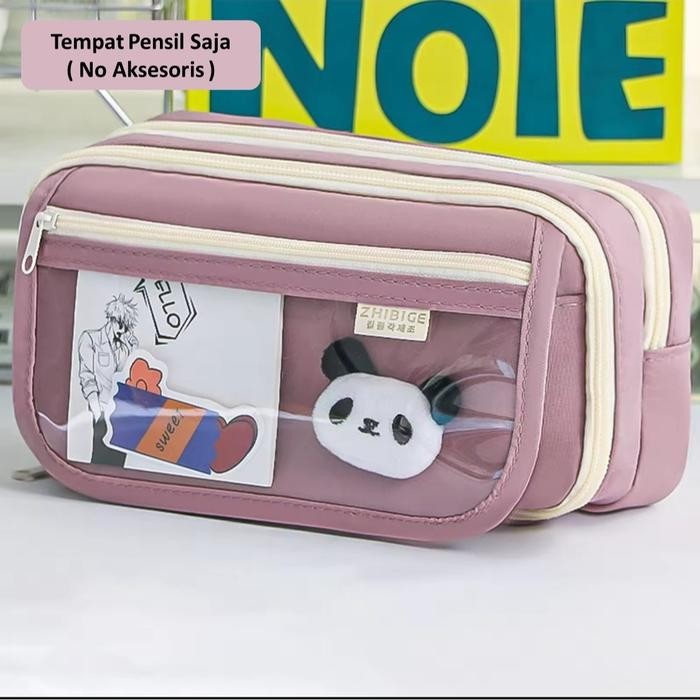 

TREND~[Terlaris] TEMPAT PENSIL KOREA MULTI SEKAT UKURAN JUMBO - PENSIL MDL - UNGU