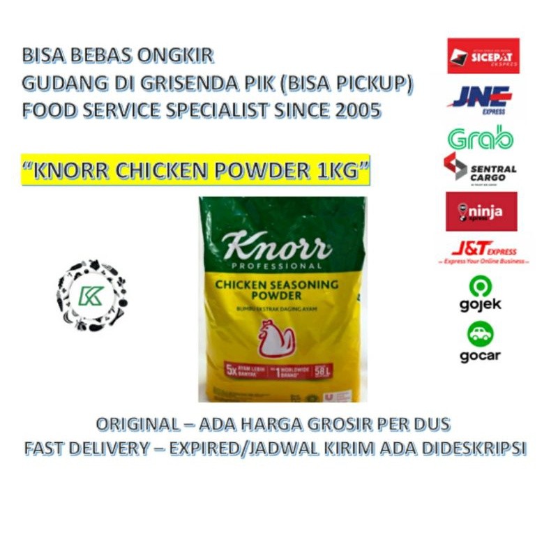 

Knorr Chicken Powder Bumbu Penyedap Rasa Ayam 1kg