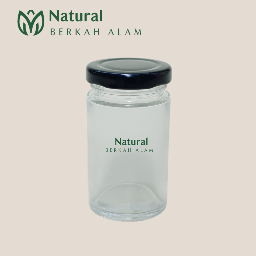 Jar Kaca 100 Ml Clear / Jar Kaca / Jar / Glass Jar / Toples Kaca Aesthetic / Jar Kaca Food Grade / J