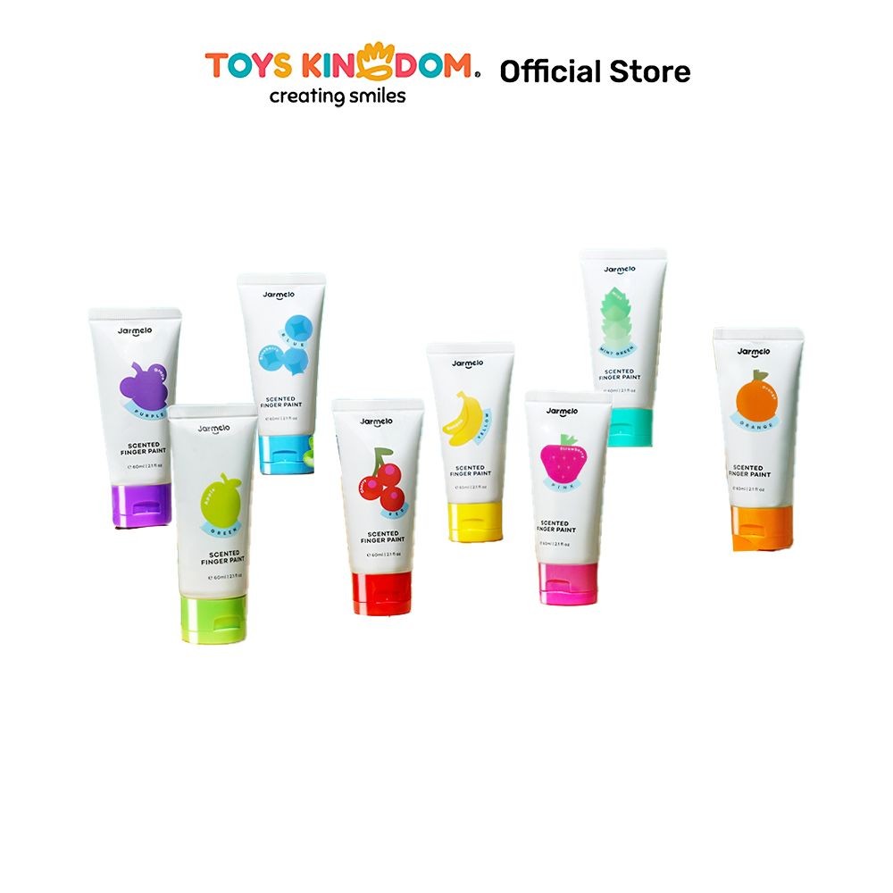 

Toys Kingdom Jarmelo Set 8 Pcs Scented Finger Paint - Mix Watercolour Paints Alat Warna Warni Alat Mewarnai Peralatan Menggambar Dan Melukis
