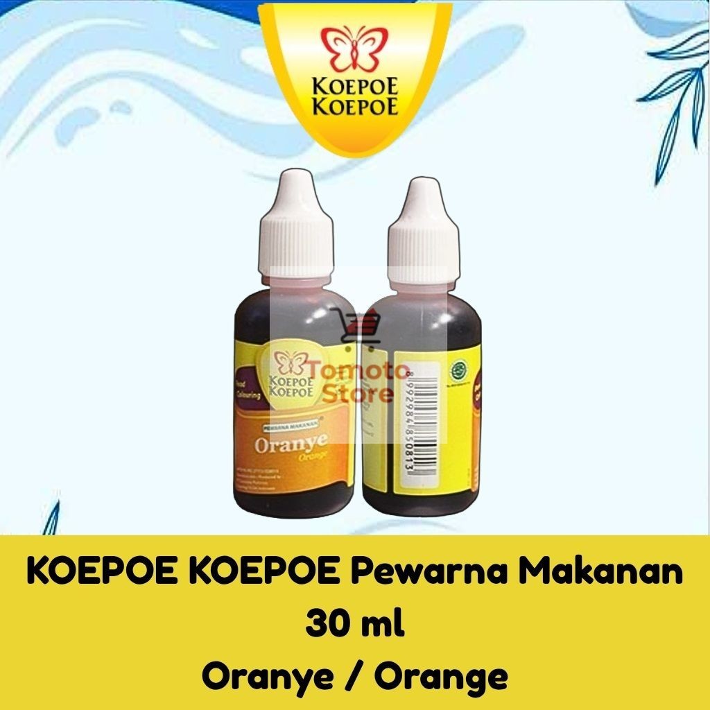 

✨ TOMOTOSTORE ✨ KOEPOE KOEPOE Pewarna Makanan Oranye / Orange