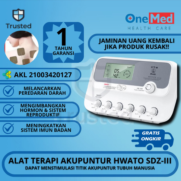 Stimulator akupuntur TENS Hwato SDZ III - SDZ 3 Hwato , Alat Tens Fisioterapi Acupuncture Tens Hwato