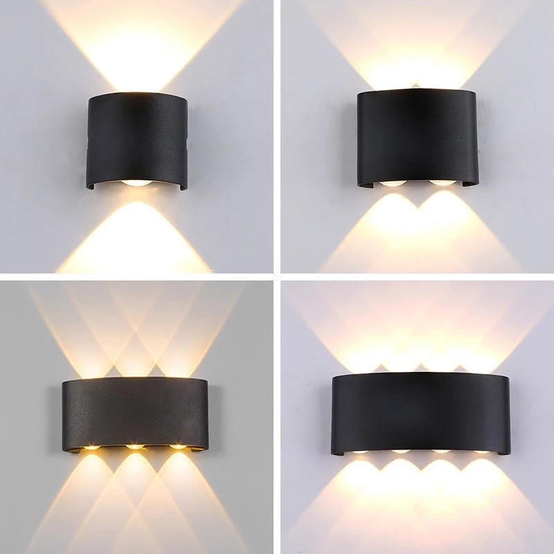 Bara Furni LAMPU DINDING TAMAN BARA COB LED 2W-6W - Outdoor Waterproof IP65, Warna Kuning 2700K, Sen