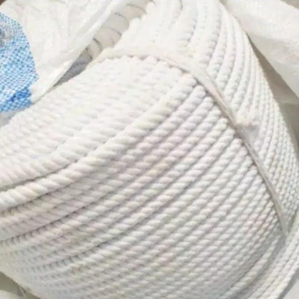 

tali tambang 6mm 8mm 10mm per meter tali kuralon kain katun putih