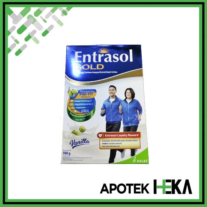 

[[PROMO]] Entrasol Gold 980 g - Susu Tinggi Kalsium - Vanila
