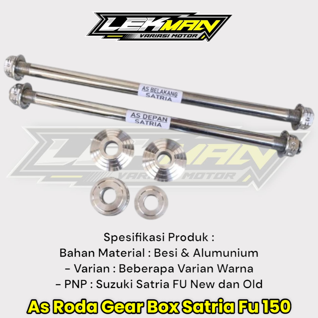 As Roda Belakang Satria FU As Roda Depan Satria FU Set Gear Box Satria FU