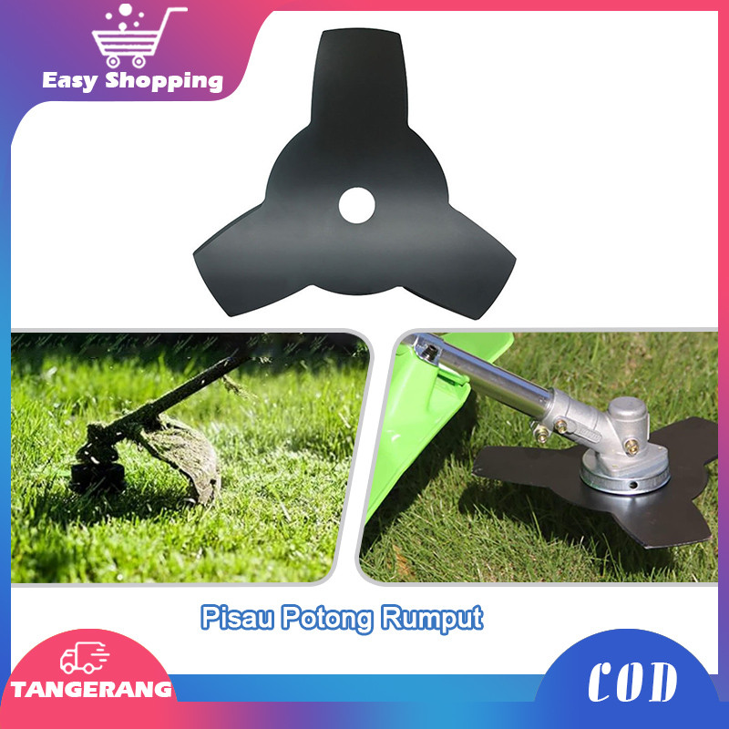 Pisau Potong Rumput Mata 3 Mata Pisau Mesin Potong Rumput Baja 3T Mesin Potong Rumput 2 Tak