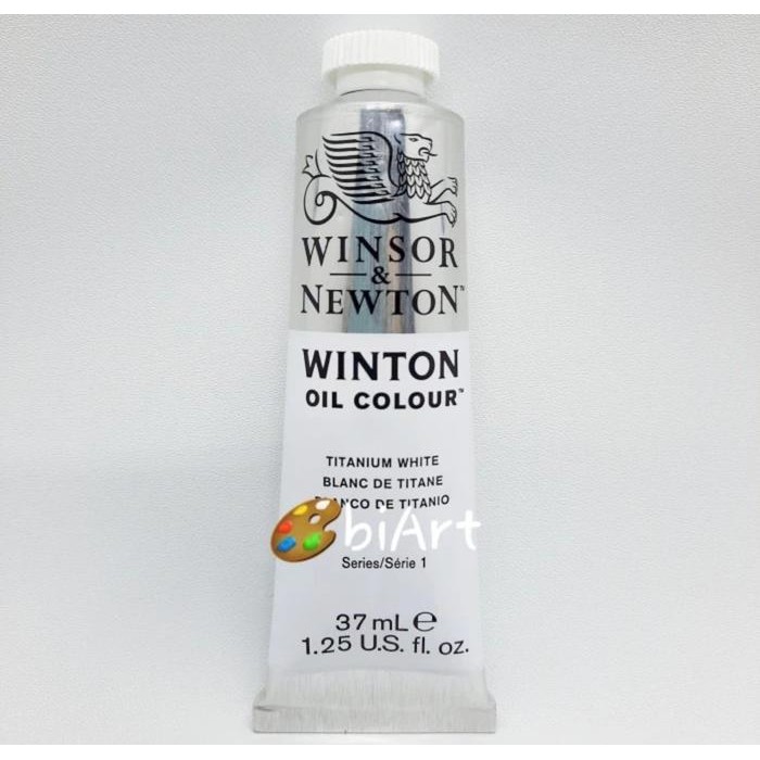 

COD Cat Minyak Winton Oil Colour 200 ml Titanium White Winsor & Newton - 37 ML