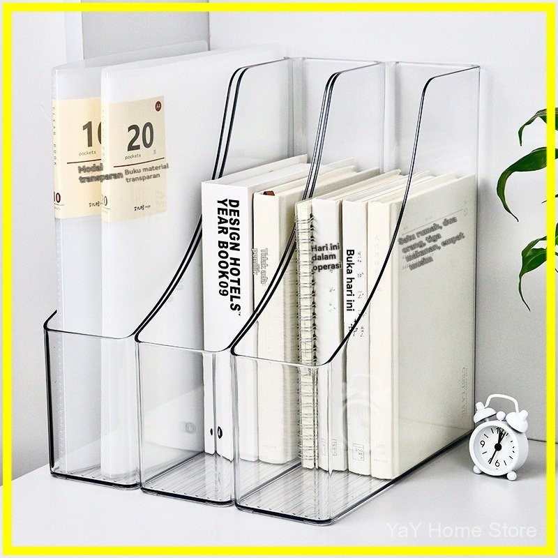

Rak Buku Organizer Meja Akrilik Susun Tray File Dokumen Susun / Rak Kertas Organizer Document Paper Meja Kantor Putih Transparant